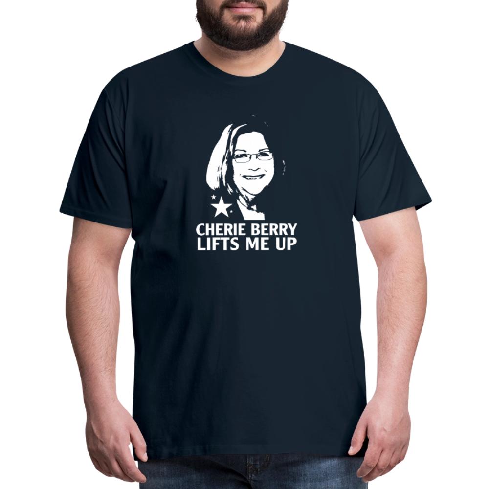 Cherie Berry Lifts Me Up - Men's Premium T-Shirt deep navy