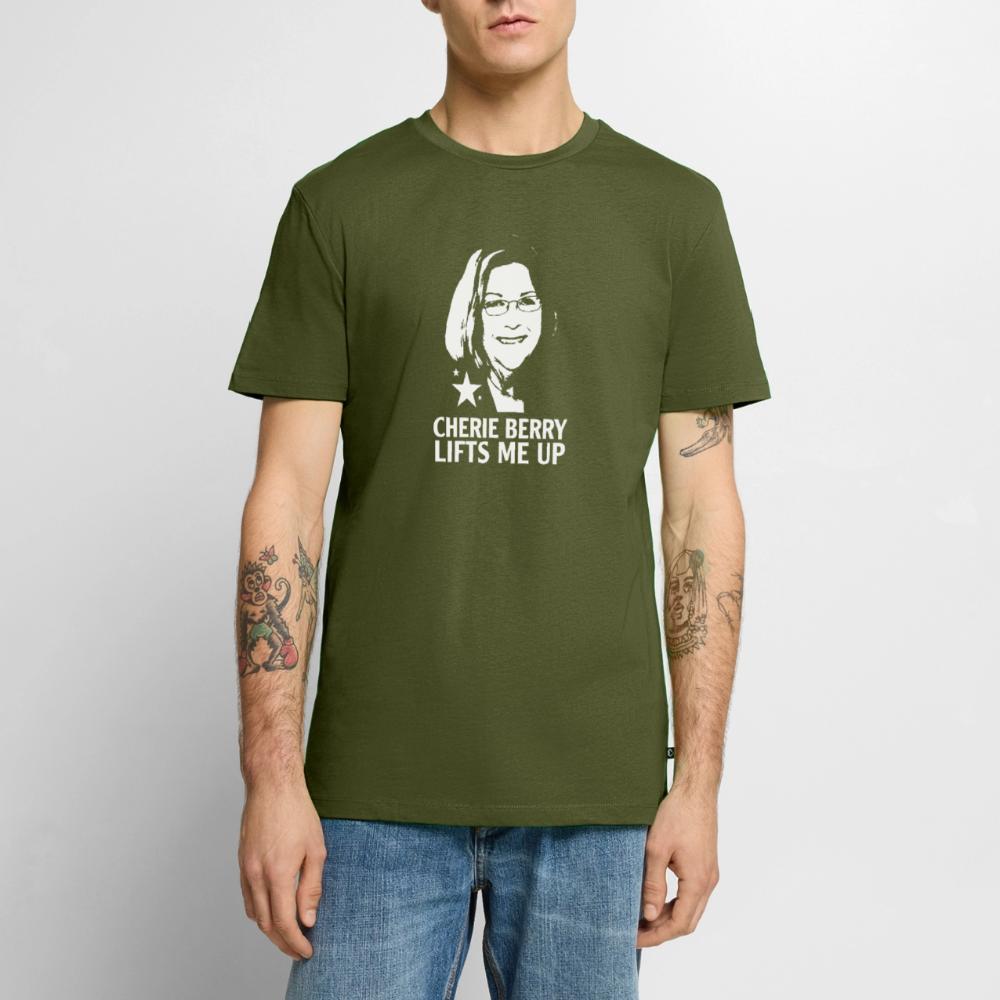 Cherie Berry Lifts Me Up - Men's Premium T-Shirt khaki green
