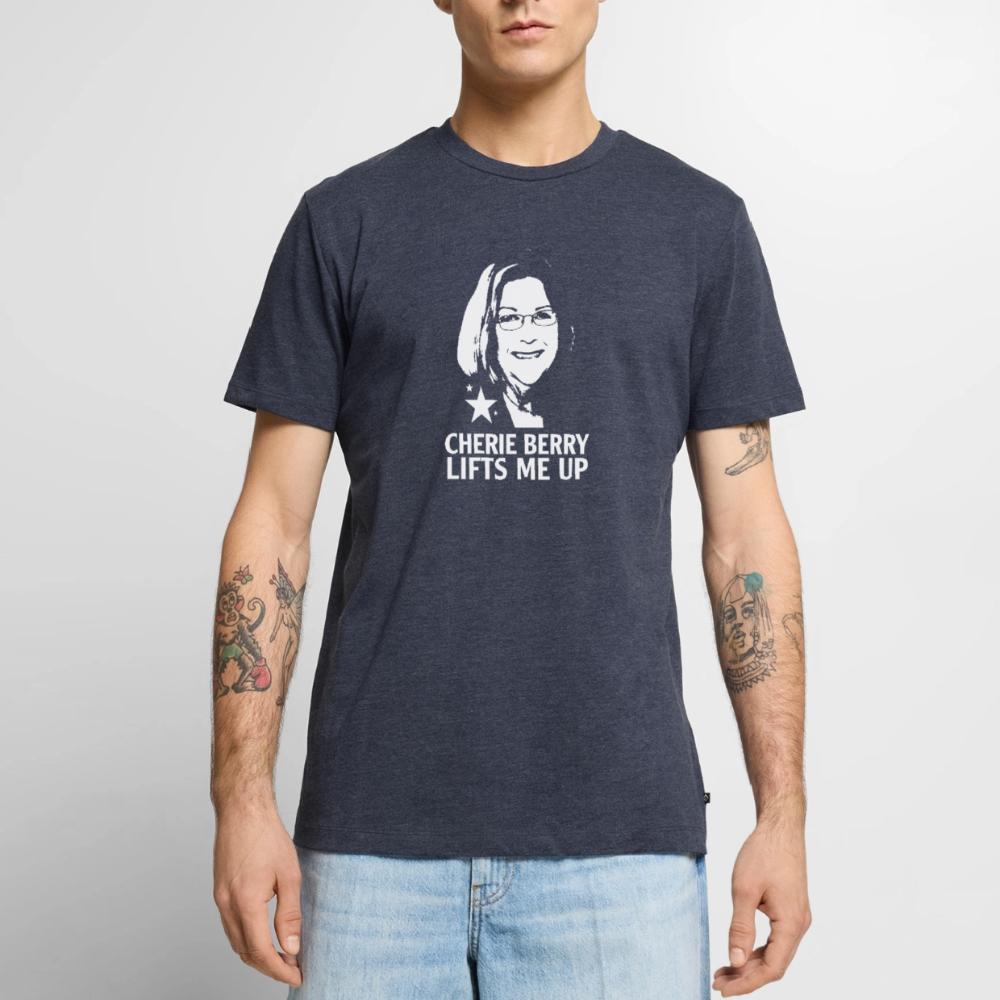 Cherie Berry Lifts Me Up - Men's Premium T-Shirt heather denim
