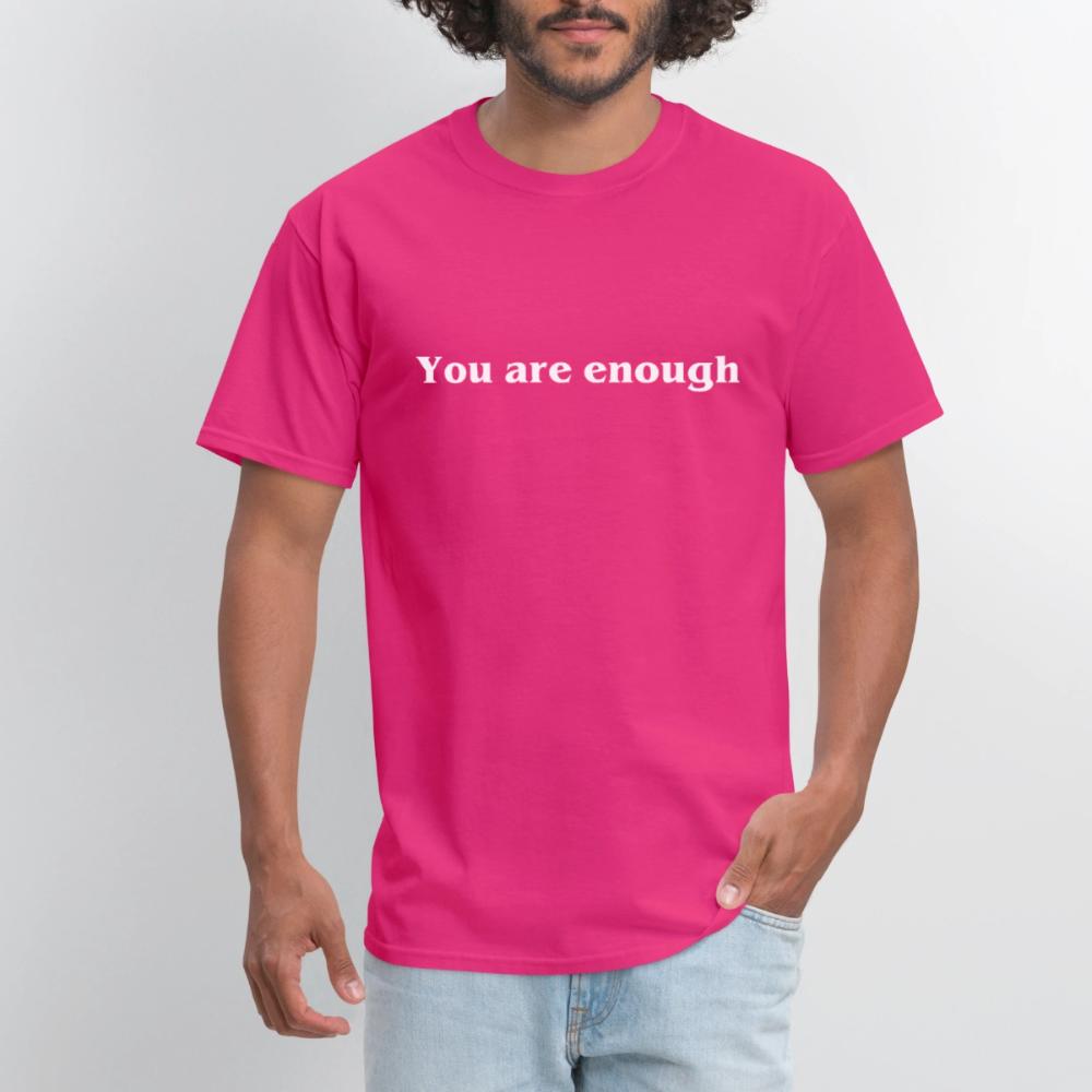 Dear person behind me hoodie - Men's T-Shirt fuchsia