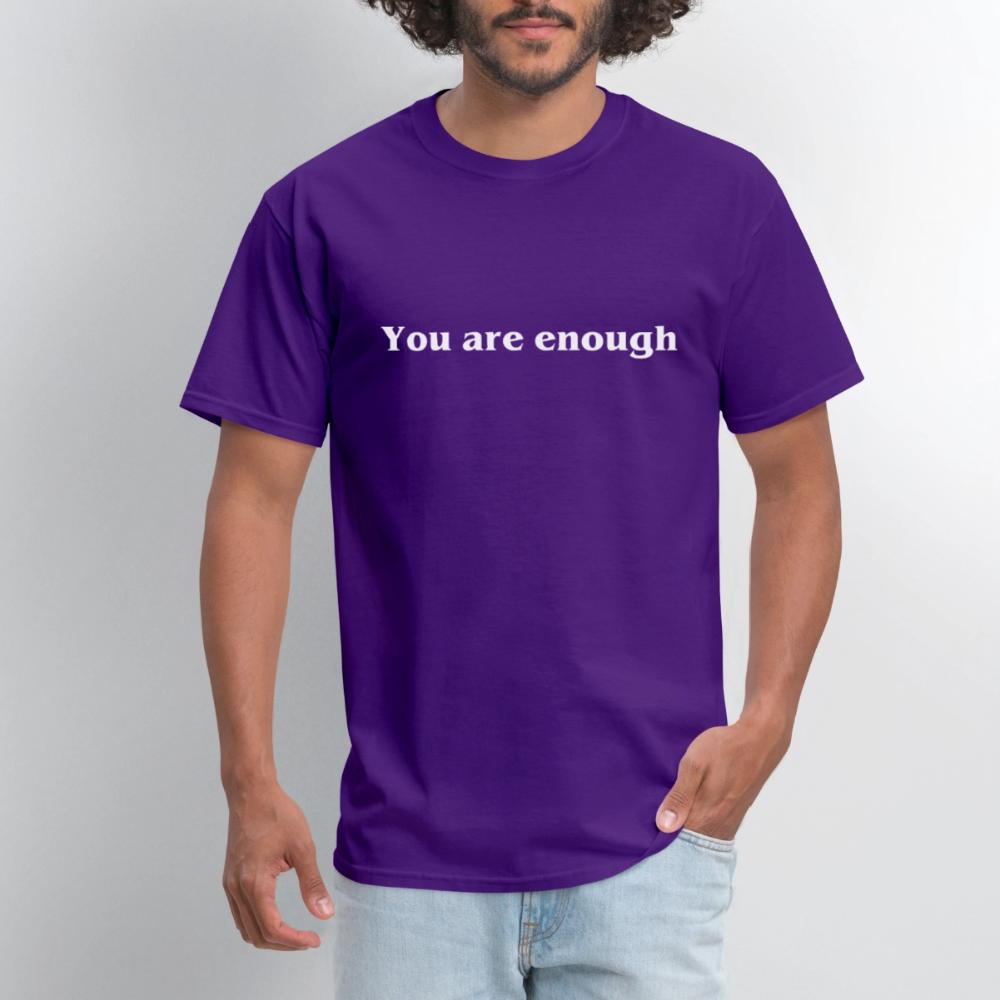Dear person behind me hoodie - Men's T-Shirt purple