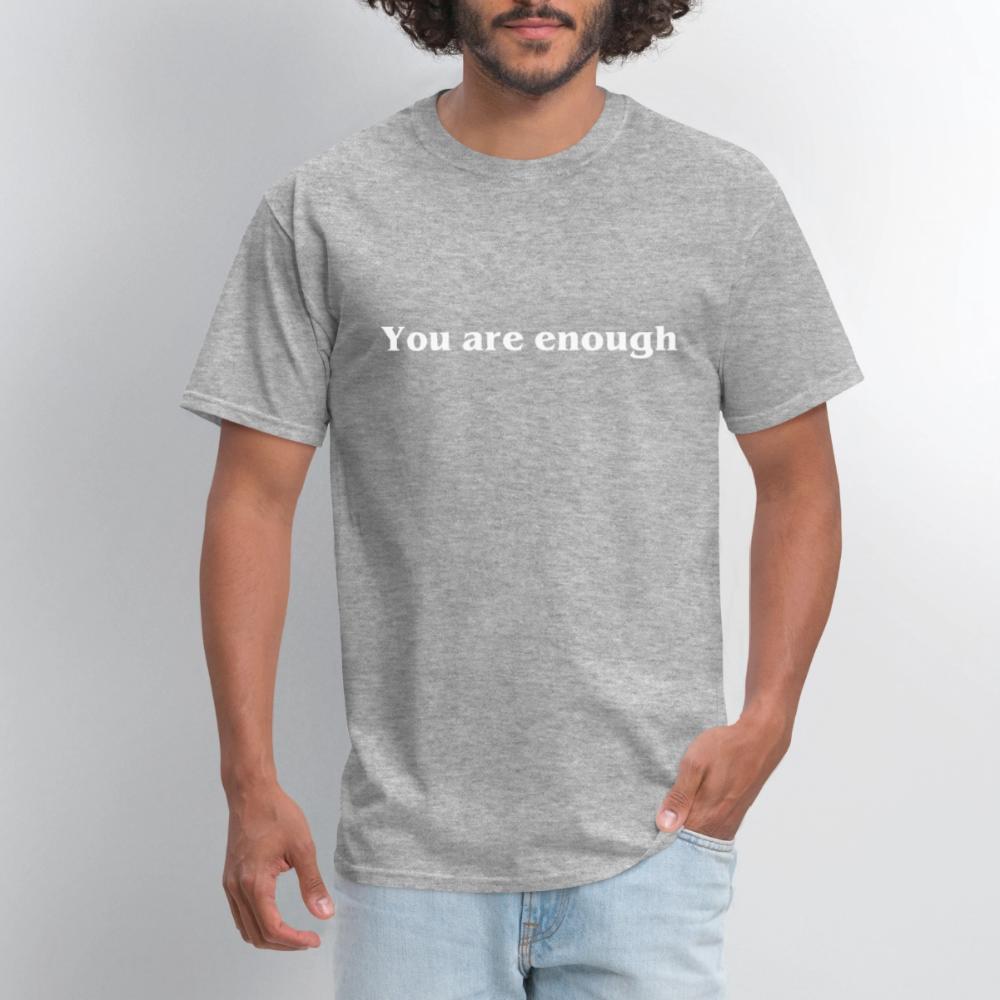 Dear person behind me hoodie - Men's T-Shirt heather gray