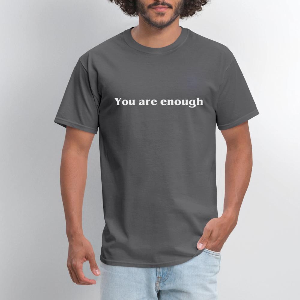 Dear person behind me hoodie - Men's T-Shirt charcoal