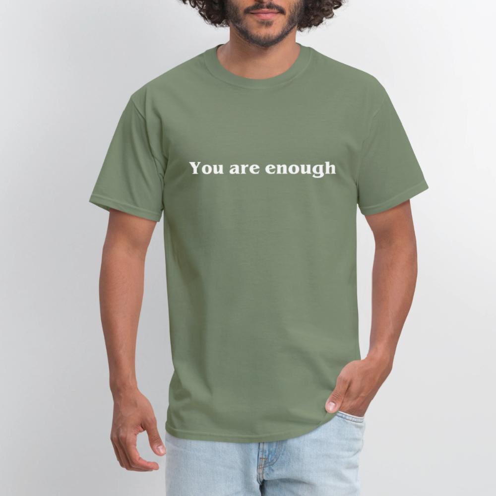 Dear person behind me hoodie - Men's T-Shirt military green