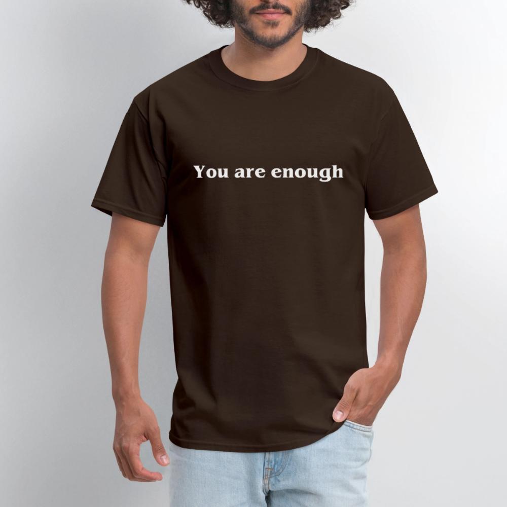 Dear person behind me hoodie - Men's T-Shirt brown
