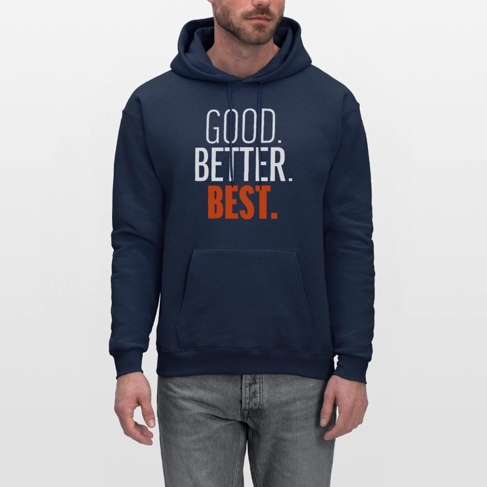 Good Better Best Bears - Men's Hoodie navy