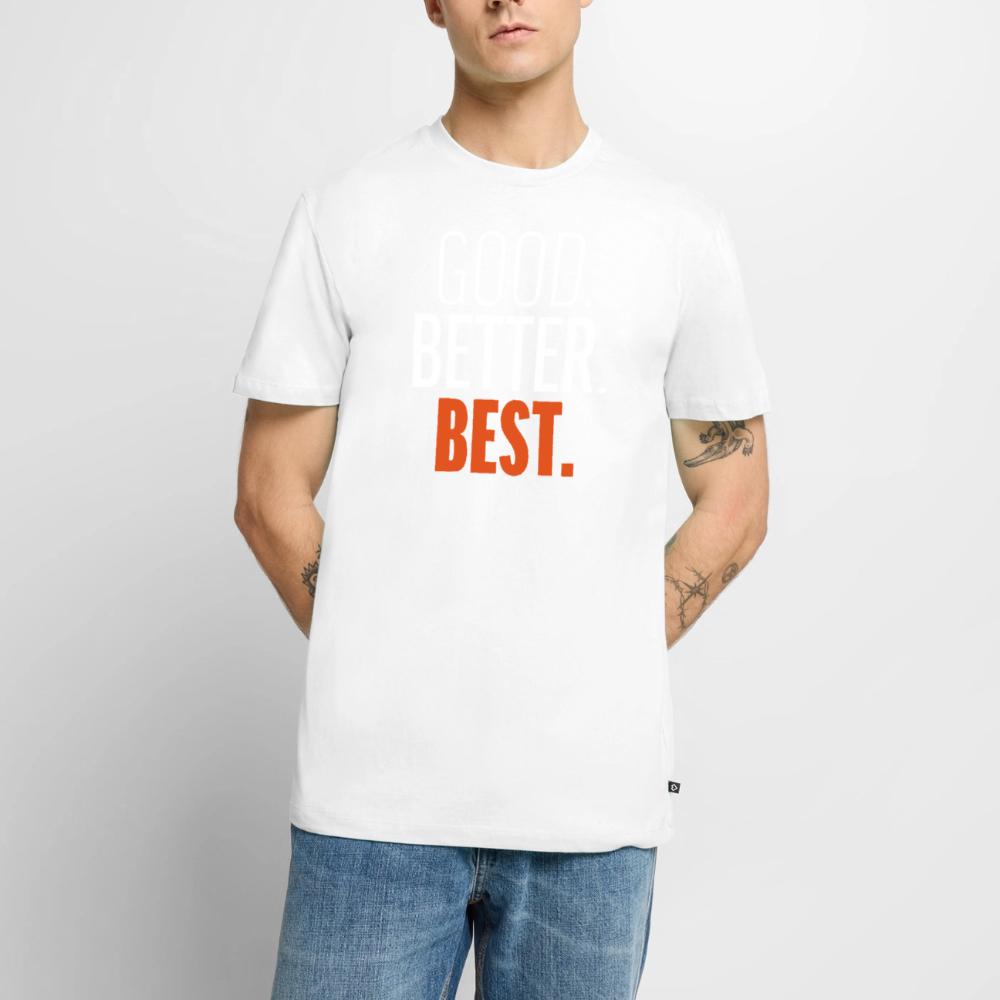 Good Better Best Bears - Men's Premium T-Shirt white