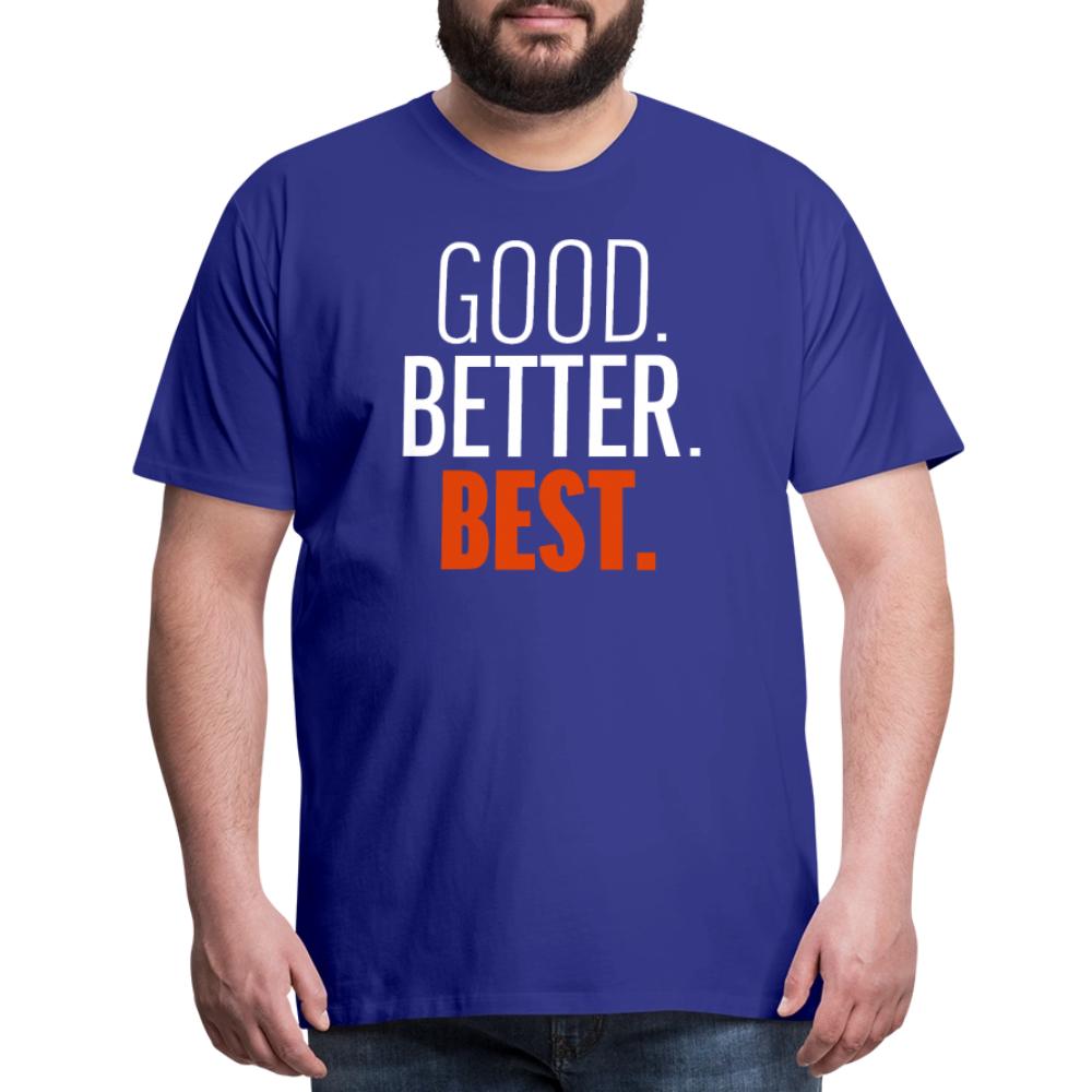 Good Better Best Bears - Men's Premium T-Shirt royal blue