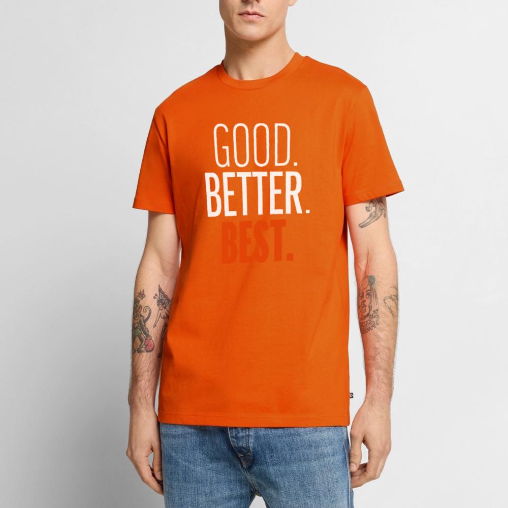 Good Better Best Bears - Men's Premium T-Shirt orange