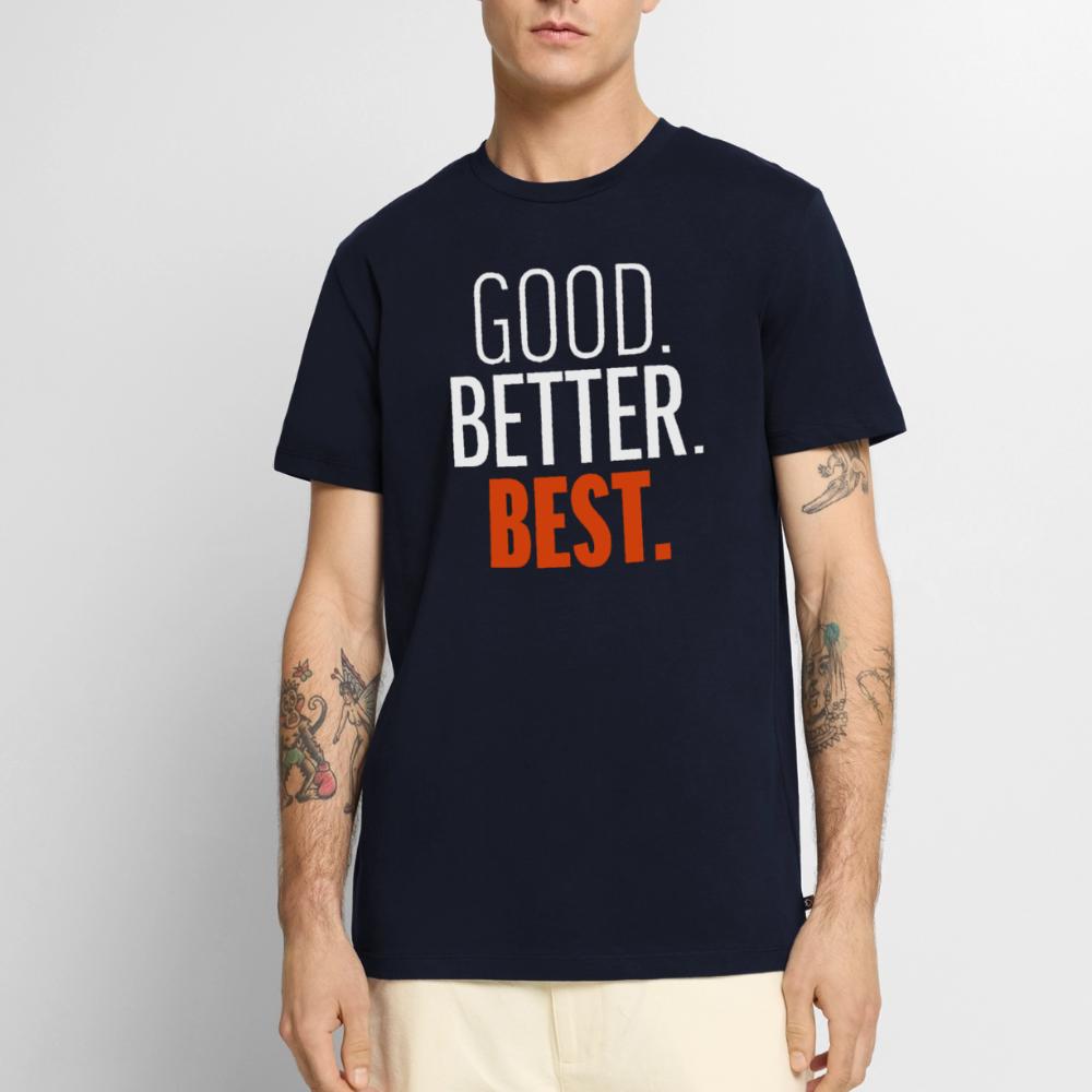 Good Better Best Bears - Men's Premium T-Shirt navy