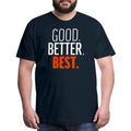 Good Better Best Bears - Men's Premium T-Shirt deep navy
