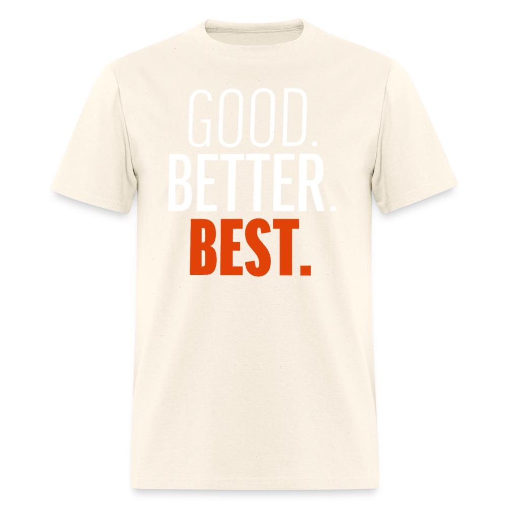 Good Better Best Bears - Men's T-Shirt sweet cream heather