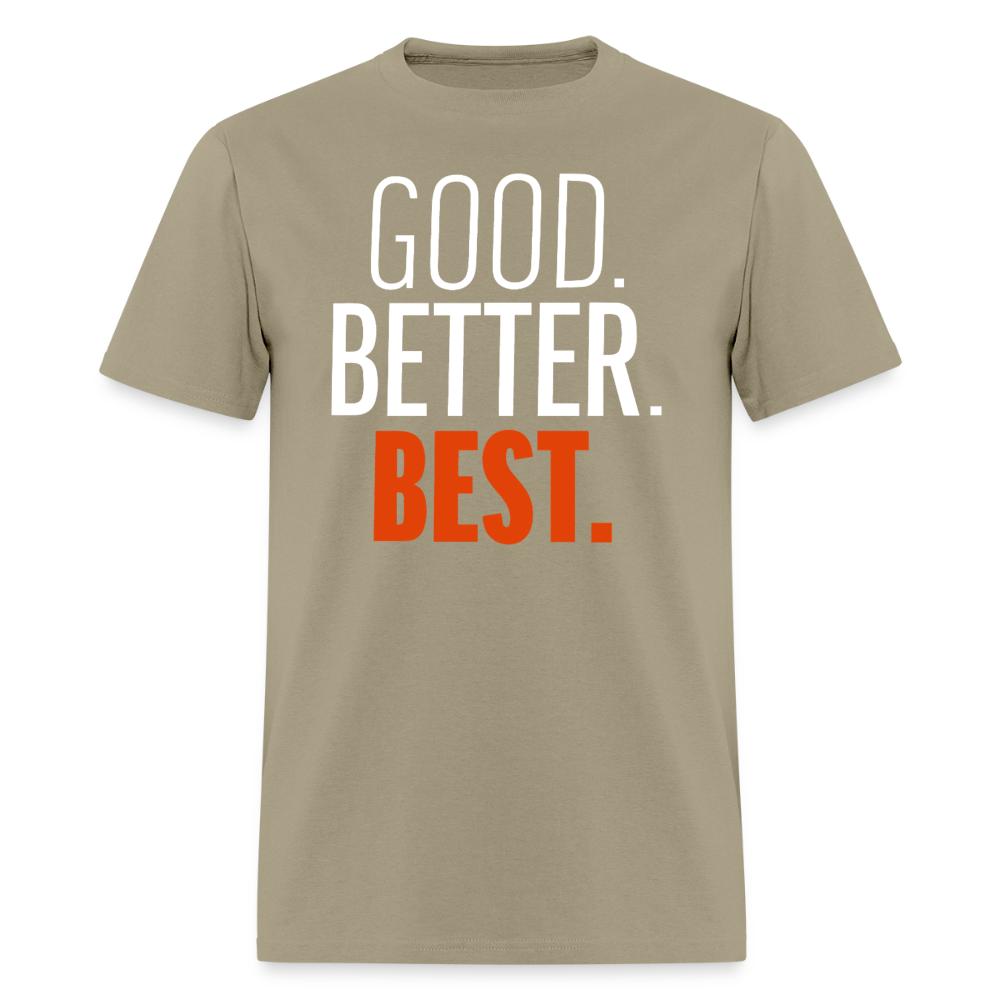 Good Better Best Bears - Men's T-Shirt khaki