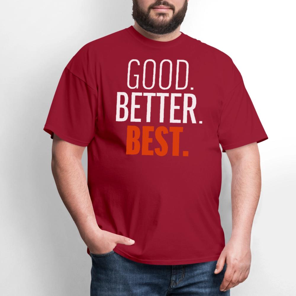Good Better Best Bears - Men's T-Shirt true red