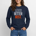 Good Better Best Bears - Unisex Crewneck Sweatshirt navy