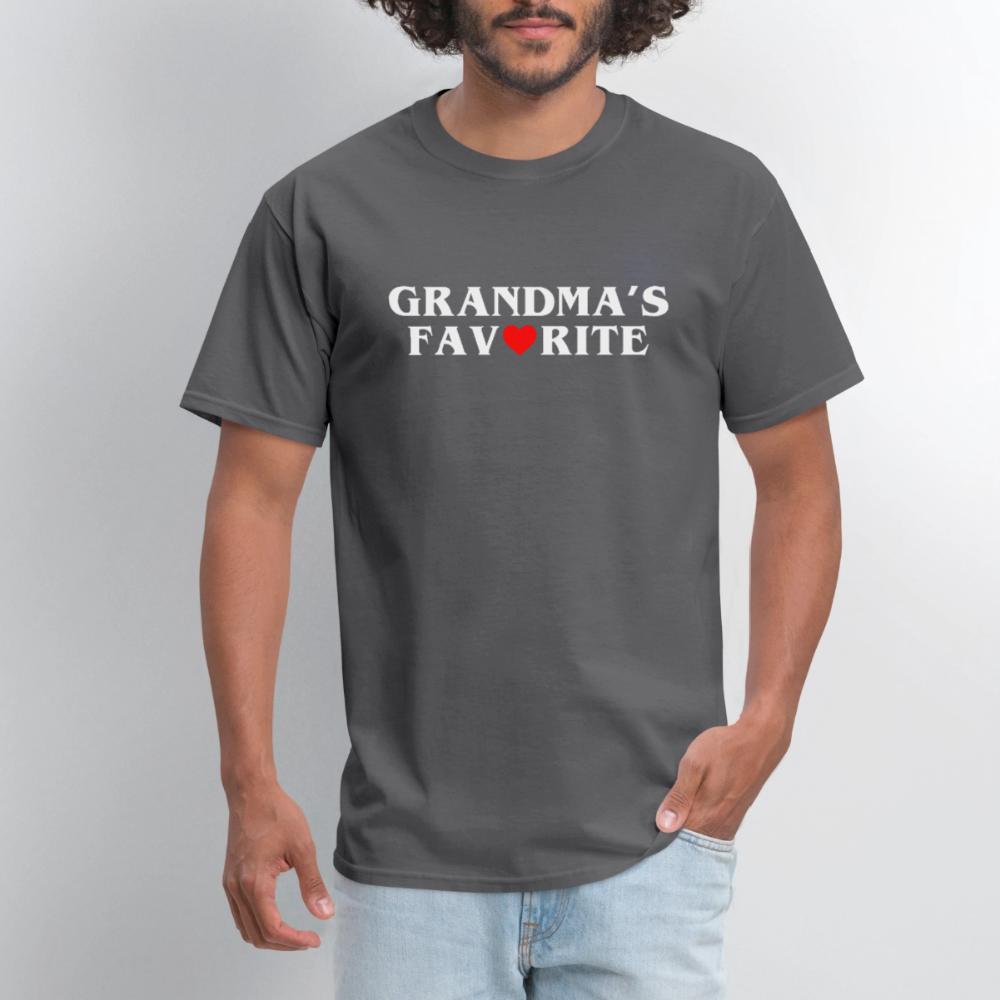 Grandma s Favorite - Men's T-Shirt charcoal