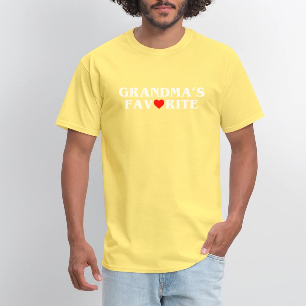 Grandma s Favorite - Men's T-Shirt cornsilk