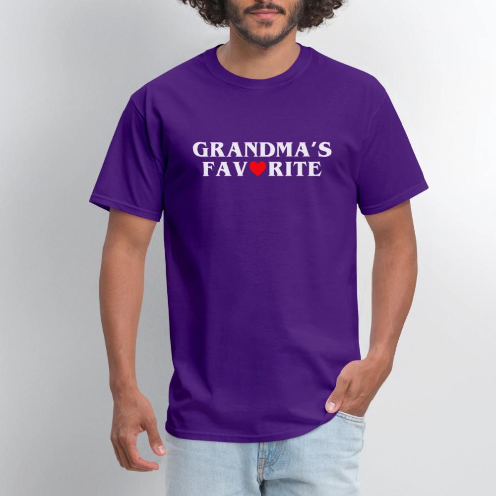 Grandma s Favorite - Men's T-Shirt purple