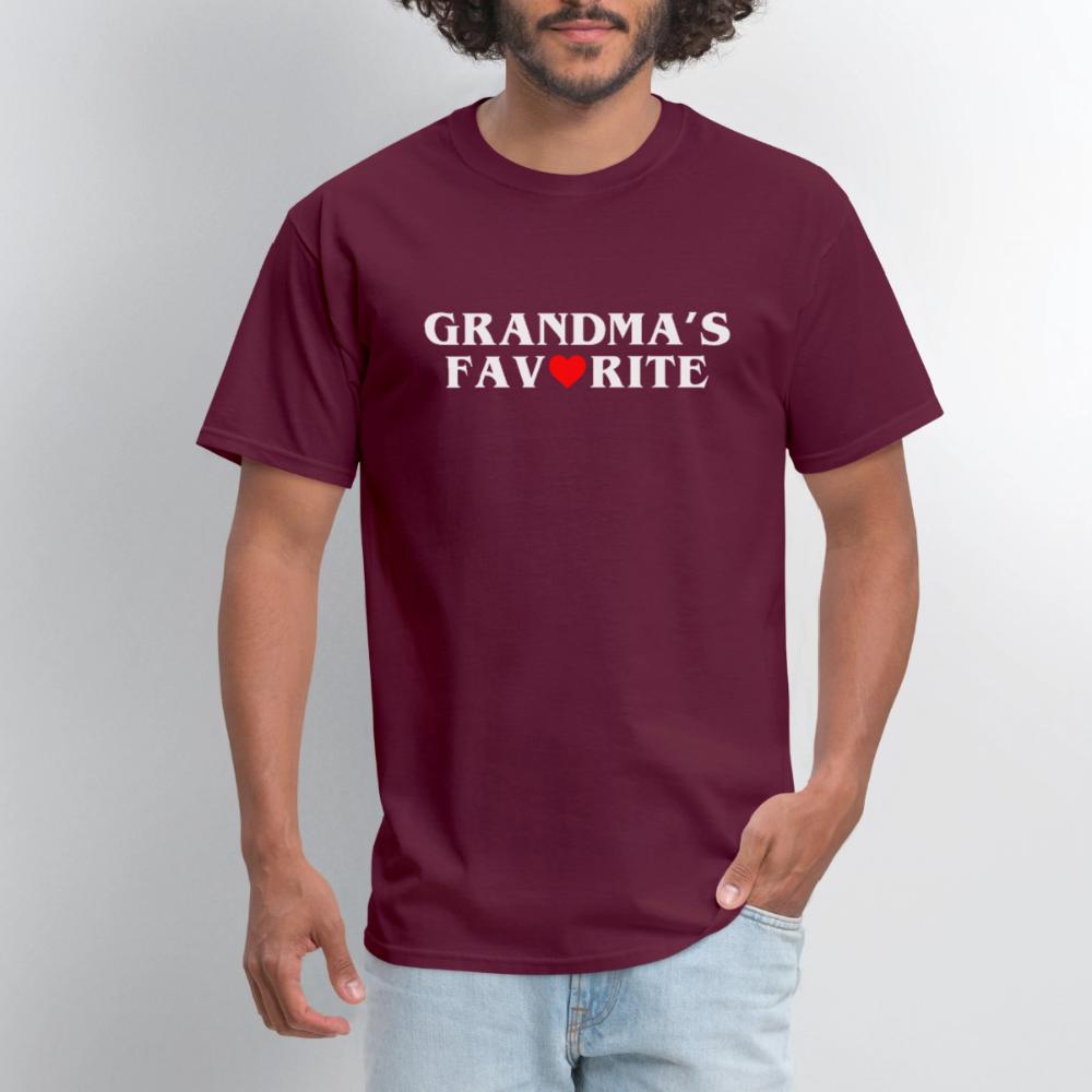 Grandma s Favorite - Men's T-Shirt burgundy