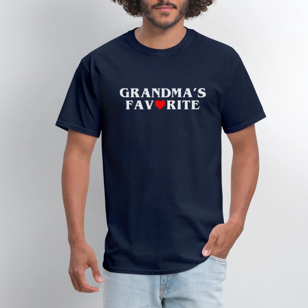 Grandma s Favorite - Men's T-Shirt navy