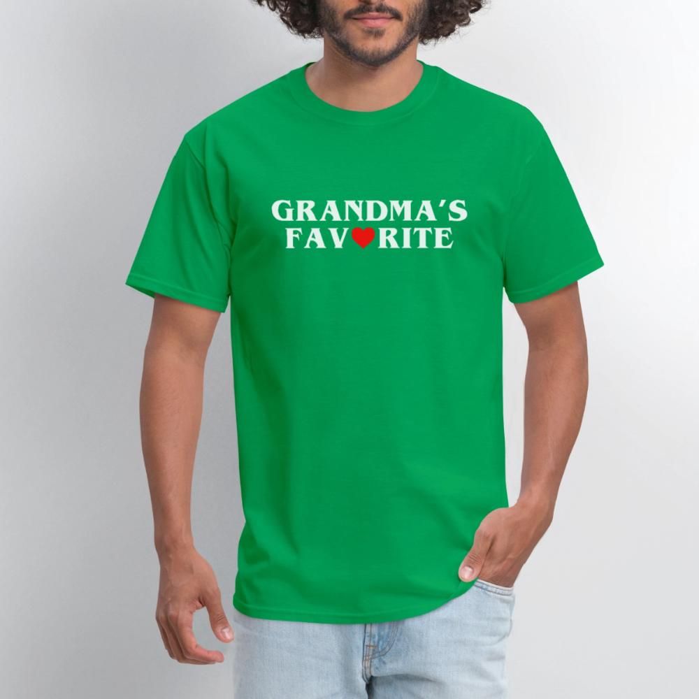 Grandma s Favorite - Men's T-Shirt bright green