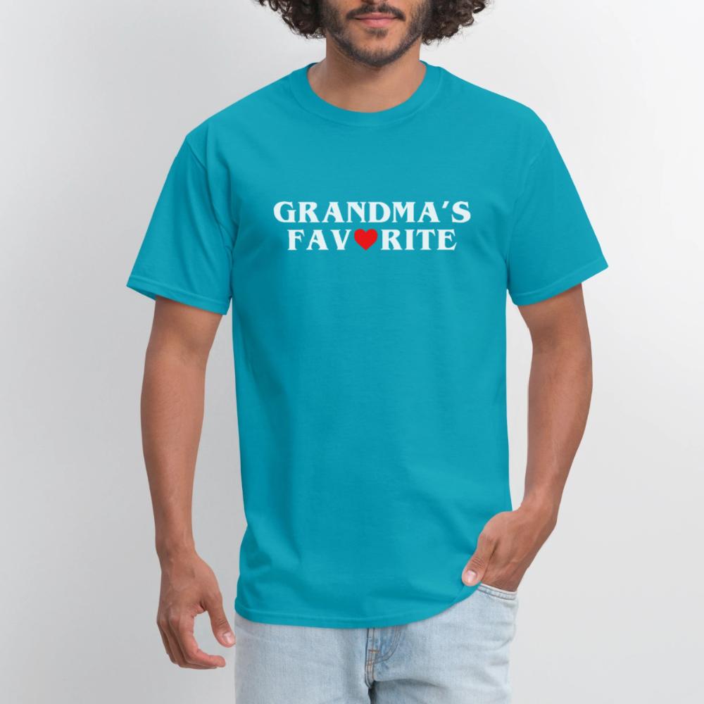 Grandma s Favorite - Men's T-Shirt turquoise