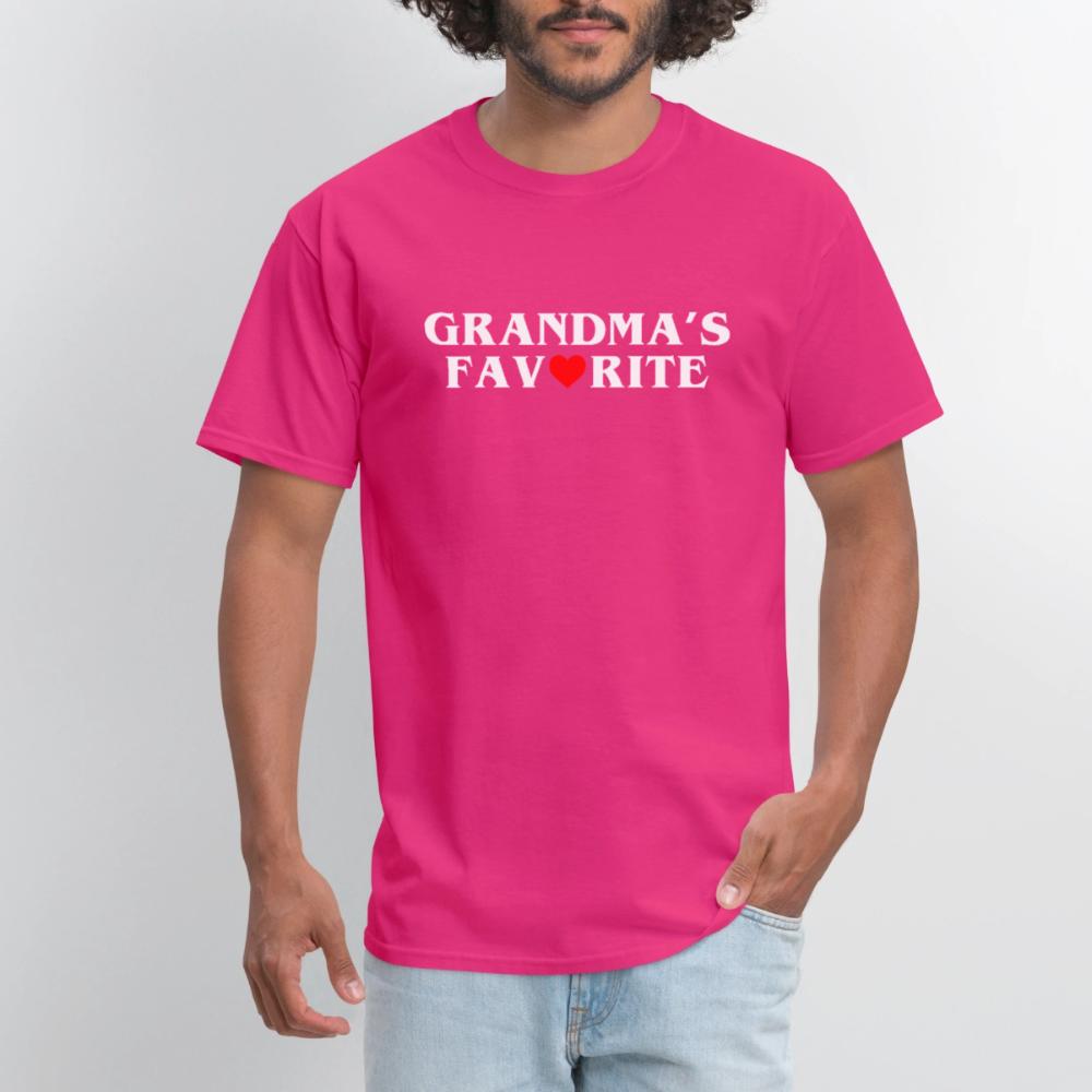 Grandma s Favorite - Men's T-Shirt fuchsia
