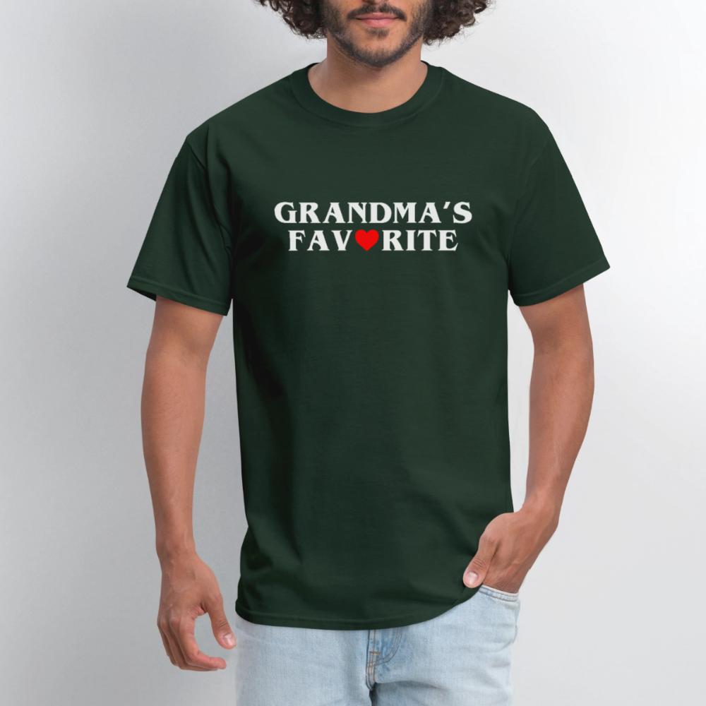 Grandma s Favorite - Men's T-Shirt forest green