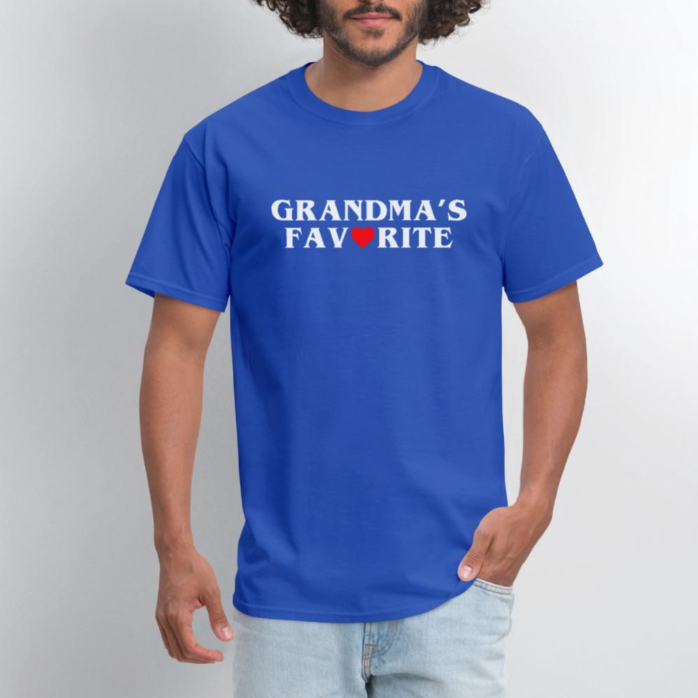 Grandma s Favorite - Men's T-Shirt royal blue