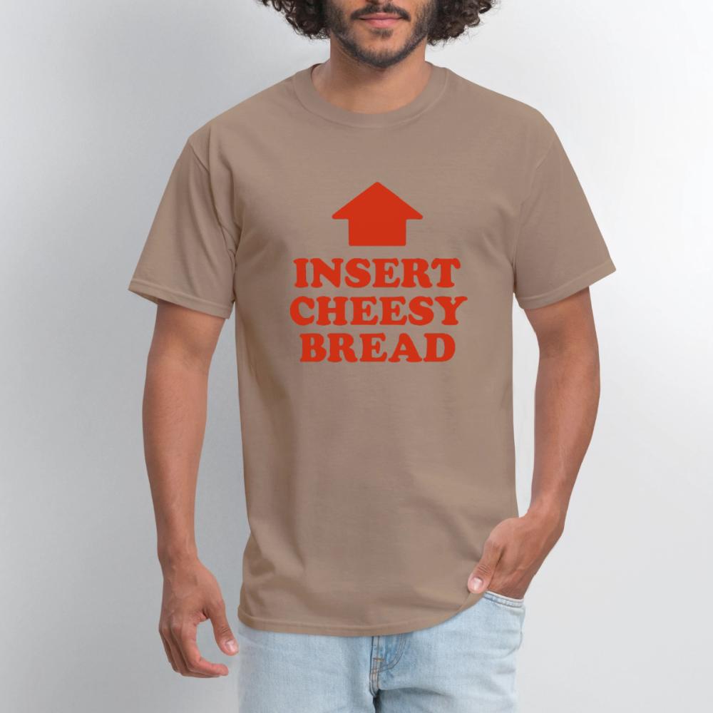 Insert Cheesy Bread - Men's T-Shirt safari