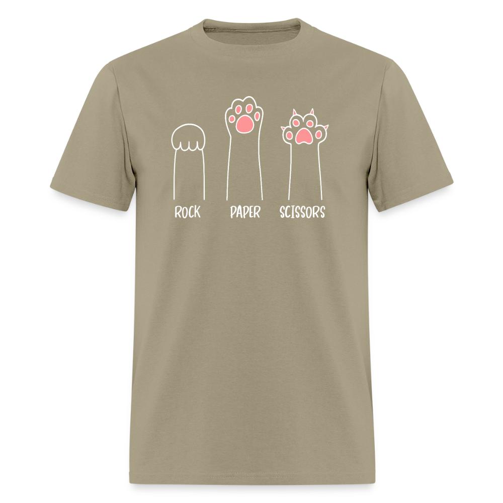 Rock Paper Scissors - Men's T-Shirt khaki