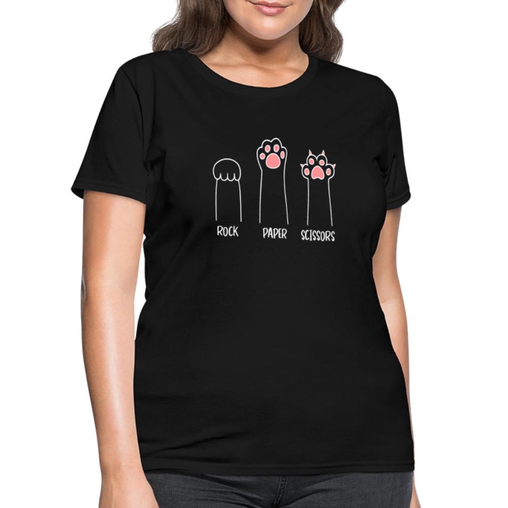 Rock Paper Scissors - Women's T-Shirt black