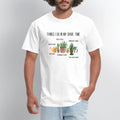 Things I Do In My Spare Time Plant Funny Gardener - Men's T-Shirt white