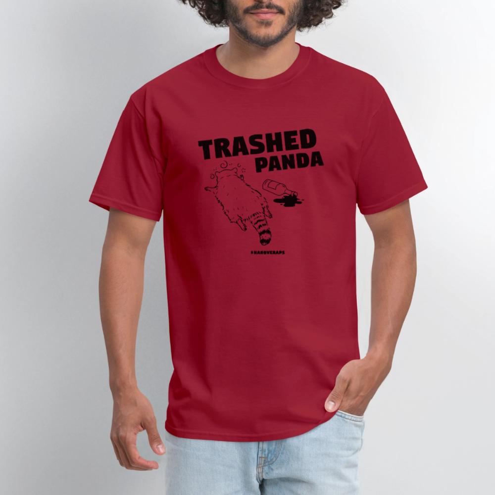 Trashed Panda - Men's T-Shirt true red