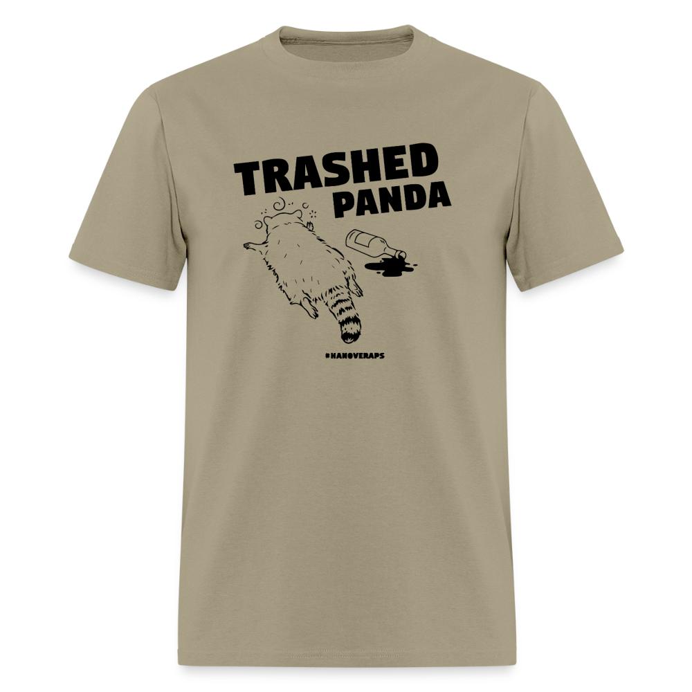 Trashed Panda - Men's T-Shirt khaki
