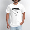 Trashed Panda - Men's T-Shirt white