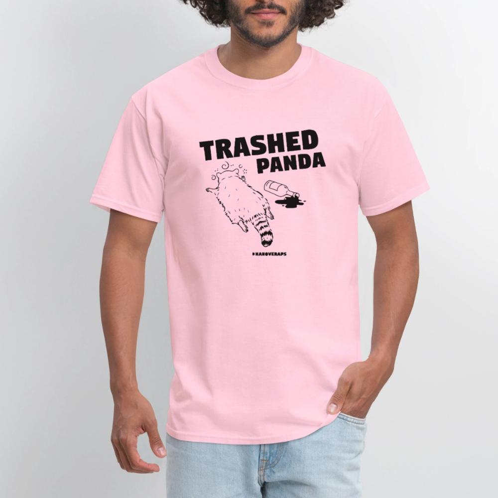 Trashed Panda - Men's T-Shirt pink
