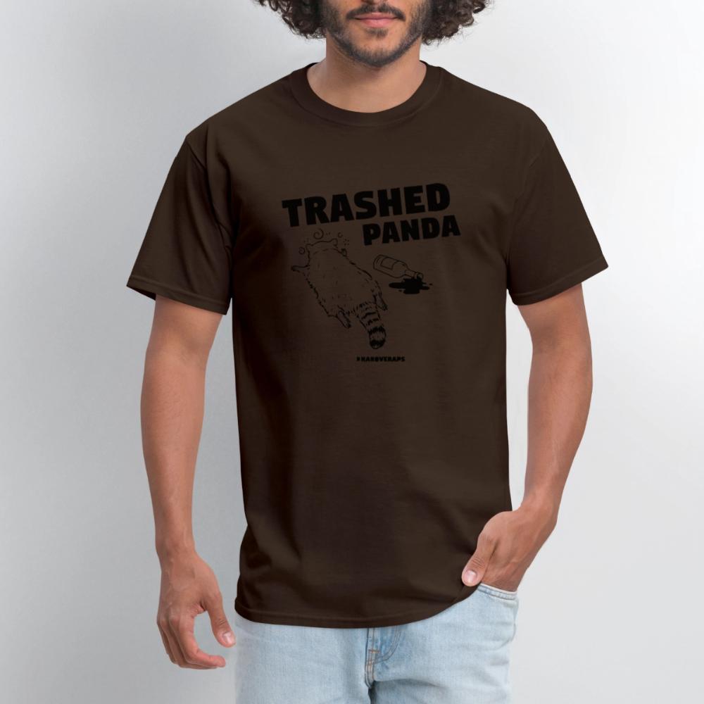 Trashed Panda - Men's T-Shirt brown